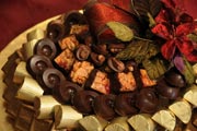 Assorted praline collection