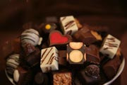 Assorted praline chocolates